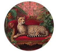 1000pcs (67.5x67.5cm) Puzzles pour Adolescents Adultes Canapé de Luxe Art Animalier Vintage