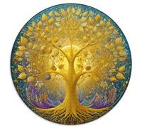 1000pcs (67.5x67.5cm) The Cosmic Arbre de Vie, A Symbol of Growth and Abundance Jigsaw Puzzles À Faire Soi-même pour Adultes