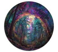 1000pcs (67.5x67.5cm) Vue Fantastique sur Une Montagne en forêt Puzzle Jouet en Bois Cadeau Unique Décoration Intérieure Jeu ÉduChatif Challenge Toy