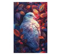 1000pcs(75x50cm) Casse-têtes pour Adolescents Autumn Leaf Pigeon Artwork Casse-têtes pour Adultes, Jeu De Réflexion, Anti-Stress, Idéal en Cadeau pour Toute La Famille 1000pcs(75x50cm)