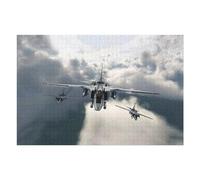 1000pcs(75x50cm) Casse-têtes pour Adolescents Mikoyan MiG 27 Puzzles pour Adultes, Jeux De Réflexion, Analyse Et Logique, Cadeaux d'anniversaire Et Cadeaux Uniques 1000pcs(75x50cm)