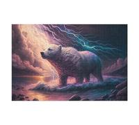 1000pcs(75x50cm) Casse-têtes pour Adolescents Thundering Arctic Majesty -3 Puzzles pour Adultes, Jeux De Réflexion, Analyse Et Logique, Cadeaux d'anniversaire Et Cadeaux Uniques 1000pcs(75x50cm)