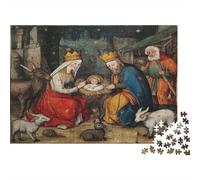 1000pcs (75x50cm) Illustrations de manuscrits enluminés médiévaux Jigsaw Puzzles À Faire Soi-même pour Adultes