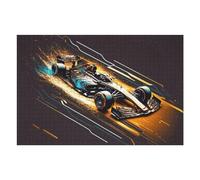 1000pcs(75x50cm) Puzzle pour Adolescents Formula 1 Speed Artwork -1 Puzzle - Jeux Relaxants - Défi Difficile - Cadeau d'anniversaire, Cadeaux, 1000pcs(75x50cm)