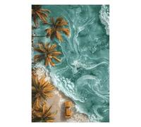 1000pcs(75x50cm) Puzzle pour Adolescents Tropical Marbel Seaside Puzzle pour Adultes : Jeux Relaxants, Meilleurs Cadeaux pour La Mémoire, pour Les Amis Et La Famille 1000pcs(75x50cm)