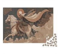 1000pcs (75x50cm) Puzzles pour Adolescents Adultes Équitation Guerriers arabo-musulmans