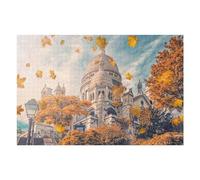 1000pcs(75x50cm) Puzzles pour Adolescents Autumn in Montmartre Puzzles pour Adultes Jeu Familial Analyse Et Logique Jeu Stimulant Cadeaux 1000pcs(75x50cm)