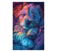 1000pcs(75x50cm) Puzzles pour Adultes Colorful Sleeping Dogs Puzzle pour Adultes - Décoration Murale - Idéal pour Passer Le Temps À La Maison - Difficile Et Stimulant 1000pcs(75x50cm)