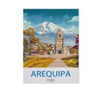 1000Pcs，Arequipa Peru，Jigsaw Adult Decompression Game Puzzle Students Toy for Children Christmas Birthday Gifts（38x52cm）-ED44
