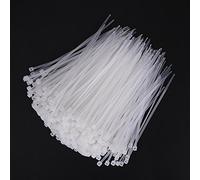 1000Pcs Attaches de câble en nylon 3x100/150mm Standard Attaches de câble en plastique autobloquantes pour lier les câbles Organisation de fils(3x100) Handcraft Materials Handcraft Materials