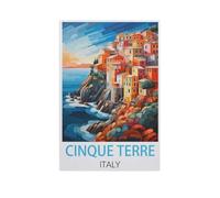 1000Pcs，Cinque Terre Italy，Jigsaw Adult Decompression Game Puzzle Students Toy for Children Christmas Birthday Gifts（50x70cm）-FR65