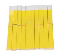 1000pcs Disposable Wristbands, Tear - Resistant Paper Event Bracelets for Children with Adjustable Fit and Bright Colors, Ideal for Playground Concert Crowd Safety (Jaune)