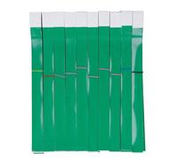 1000pcs Disposable Wristbands, Tear - Resistant Paper Event Bracelets for Children with Adjustable Fit and Bright Colors, Ideal for Playground Concert Crowd Safety (Verte)