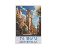 1000Pcs，Durham North Carolina，Jigsaw Adult Decompression Game Puzzle Students Toy for Children Christmas Birthday Gifts（50x70cm）-FT5