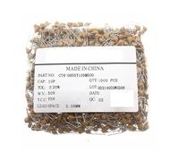 1000Pcs/lot 50V Monolithic Ceramic Capacitor 10PF ~ 100nF 10pF 20pF 30pF 47pF 56pF 68pF 100pF 1nF 10nF 100nF NWPNLXEA(10pF)