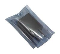 1000pcs / Lot 6 * 8cm Anti statique Emballage plastique Blindage de chaleur Sac Joint ESD antistatique Open Top Sacs Package Antistatic