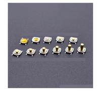 1000PCS/LOT SMD 4 * 4 * 0.8MM~5MM 4X4X0.8MM~5MM Tactile Tact Push Button Switch Momentary Push Button Copper Head NWPNLXEA(2.5mm)