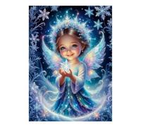 1000pcs Mini Puzzle pour Famille Fée Flocon Aile Défi
