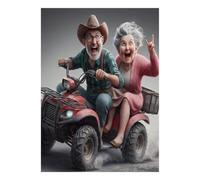 1000pcs Mini Puzzle pour Famille Grands-Parents Véhicule Difficile | 52x38cm Papier Décoration Salon Coupe Précise Cadeau Ami Relaxation Esprit