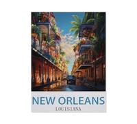 1000Pcs，New Orleans Louisiana，Jigsaw Adult Decompression Game Puzzle Students Toy for Children Christmas Birthday Gifts（26x38cm）-ED4