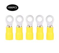 1000pcs O Type RV55-5 Brands isolés Crimp Terminaux Connecteur Set COMPONNANTS ÉLECTRIQUES POUR LE Génie électrique