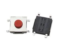 1000Pcs switch Tact Switch 6x6x2.5mm Button red button reset switch SMD 4Pins 6 * 6 * 2.5mm Push button switch 6 * 6 NWPNLXEA