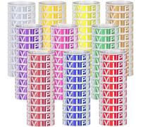 1000pcs VIP Bracelets d'Identification, BetterJonny Étanches Bracelets en Papier Imperméables Bracelet d'Identification Bracelets Entrée Soirée pour Événements Festivals Concerts Foires, 10 Couleurs