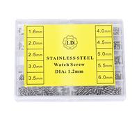 1000pcs Vis de Remplacement en Acier Inoxydable Kit de Réparation de Lunettes / Montre