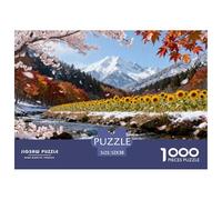 1000Pièces Puzzle Jeu De Patience Qualité Supérieure Beautiful Le Paysage Défi Jouets Cadeau Unique Adultes Enfants Style-6