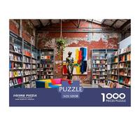 1000Pièces Puzzle Jeu De Patience Qualité Supérieure librairie Défi Jouets Cadeau Unique pour Adultes Enfants Style-2