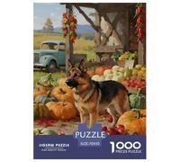 1000Pièces Puzzle Jeu D'Intelligence Qualité Supérieure Animal de Compagnie Chien De l'art De La Décoration Cadeau Unique pour Adultes Enfants Style-2