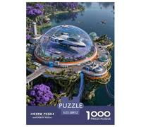 1000Pièces Puzzle Jeu D'Intelligence Qualité Supérieure Dinosaure World De l'art De La Décoration Cadeau Unique Adultes Enfants Style-4