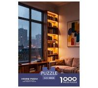 1000Pièces Puzzle Jeu D'Intelligence Qualité Supérieure étudier De l'art De La Décoration Cadeau Unique À Partir De 14 Ans Style-6