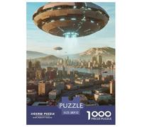 1000Pièces Puzzle Jeu D'Intelligence Qualité Supérieure Sci-FI Nave Spatiale De l'art De La Décoration Cadeau Unique À Partir De 14 Ans Style-1