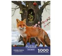 1000Pièces Puzzle Jeu Éducatif Qualité Supérieure Animaux Mignons de Noël De l'art De La Décoration Cadeau Unique À Partir De 14 Ans Style-2
