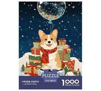 1000Pièces Puzzle Jeu Éducatif Qualité Supérieure Animaux Mignons de Noël Défi Jouets Cadeau Unique Adultes Enfants Style-2