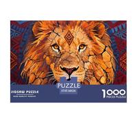 1000Pièces Puzzle Jeu Éducatif Qualité Supérieure Lion mâle Défi Jouets Cadeau Unique pour Adultes Enfants Style-2