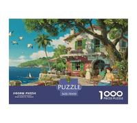 1000Pièces Puzzle Jeu Éducatif Qualité Supérieure World Beautiful Le Paysage De l'art De La Décoration Cadeau Unique pour Adultes Enfants Style-1