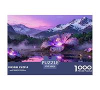 1000Pièces Puzzle Jeu Éducatif Qualité Supérieure World Beautiful Le Paysage De l'art De La Décoration Cadeau Unique À Partir De 14 Ans Style-1