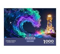 1000Pièces Puzzle Jeu Éducatif Qualité Supérieure World Beautiful Le Paysage Défi Jouets Cadeau Unique Adultes Enfants Style-1