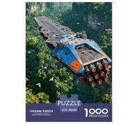 1000Pièces Puzzle Jeu ÉduChatif Qualité Supérieure Sci-FI Nave Spatiale De l'art De La Décoration Cadeau Unique pour Adultes Enfants Style-4