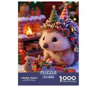 1000Pièces Puzzle Moderne Jeu Qualité Supérieure Animaux Mignons de Noël Défi Jouets Cadeau Unique pour Adultes Enfants Style-2