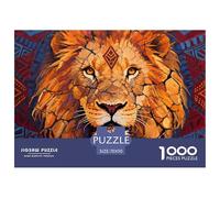 1000Pièces Puzzle Moderne Jeu Qualité Supérieure Lion mâle Défi Jouets Cadeau Unique Adultes Enfants Style-2
