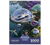 1000Pièces Puzzle Relax Jeux Qualité Supérieure Dinosaure World De l'art De La Décoration Cadeau Unique pour Enfants Et Adultes Style-4