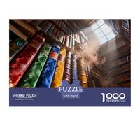 1000Pièces Puzzle Relax Jeux Qualité Supérieure librairie De l'art De La Décoration Cadeau Unique À Partir De 14 Ans Style-1