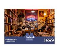 1000Pièces Puzzle Relax Jeux Qualité Supérieure librairie De l'art De La Décoration Cadeau Unique pour Adultes Enfants Style-7