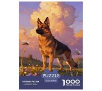 1000Pièces Puzzles Jeu De Patience Qualité Supérieure Animal de Compagnie Chien De l'art De La Décoration Cadeau Unique pour Adultes Enfants Style-4