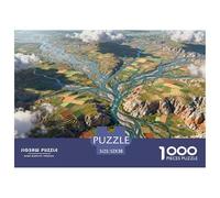 1000Pièces Puzzles Jeu De Patience Qualité Supérieure World Beautiful Le Paysage De l'art De La Décoration Cadeau Unique pour Adultes Enfants Style-2