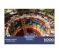 1000Pièces Puzzles Relax Jeux Qualité Supérieure librairie De l'art De La Décoration Cadeau Unique pour Enfants Et Adultes Style-9