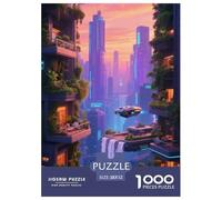 1000Pièces Puzzles Relax Jeux Qualité Supérieure Tech City De l'art De La Décoration Cadeau Unique pour Enfants Et Adultes Style-3